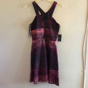 JESSICA SIMPSON SNAKE PRINT DRESS